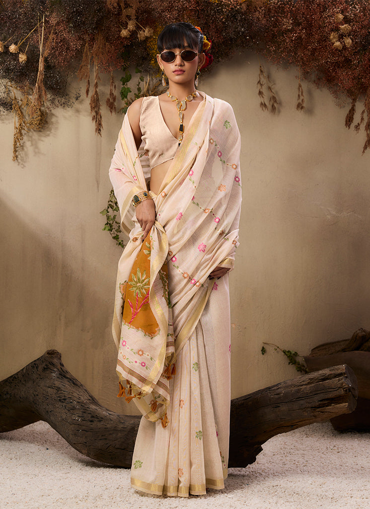 Buy Casual Wear Saree In Canada
