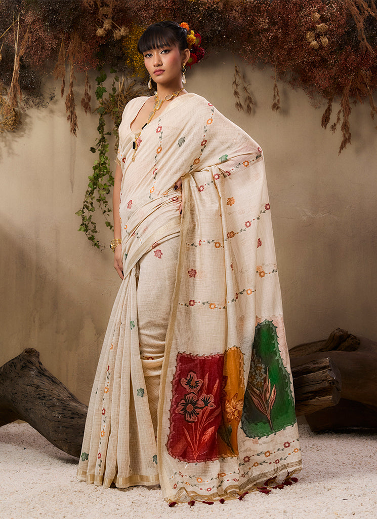Buy Casual Wear Saree In USA