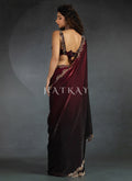 Buy Ombré Silk Saree In Canada