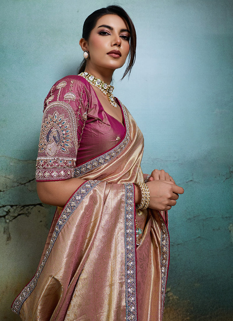 Buy Tissue Silk Saree 