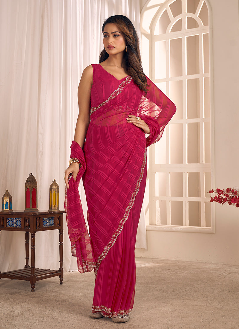 Buy Georgette Saree In USA