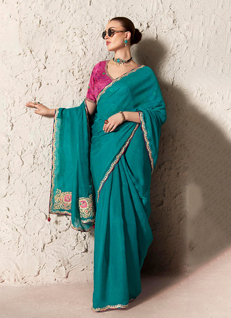 Buy Wedding Silk Saree In Canada