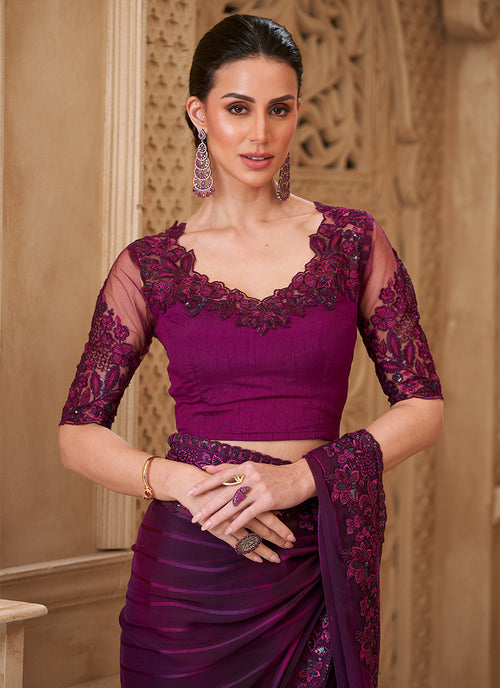 Buy Georgette Saree Online In Canada