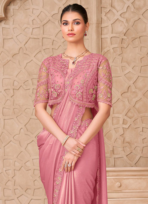 Buy Jacket Style Saree