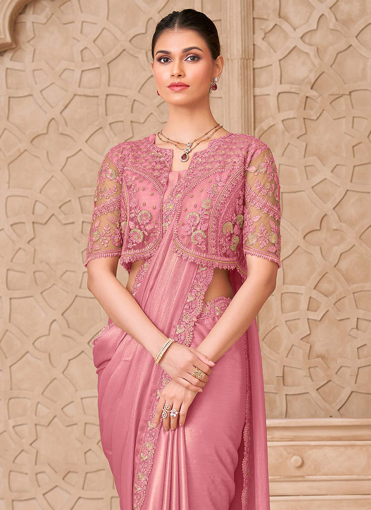 Buy Jacket Style Saree