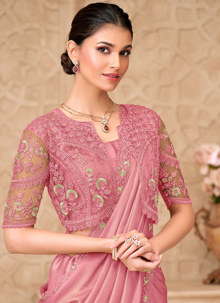 Buy Jacket Style Saree In Canada