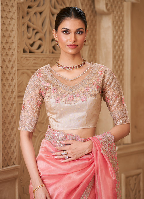 Buy Tissue Saree Online In USA