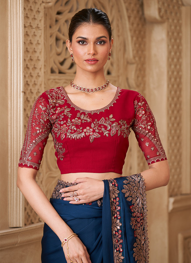 Buy Georgette Saree Online In Canada