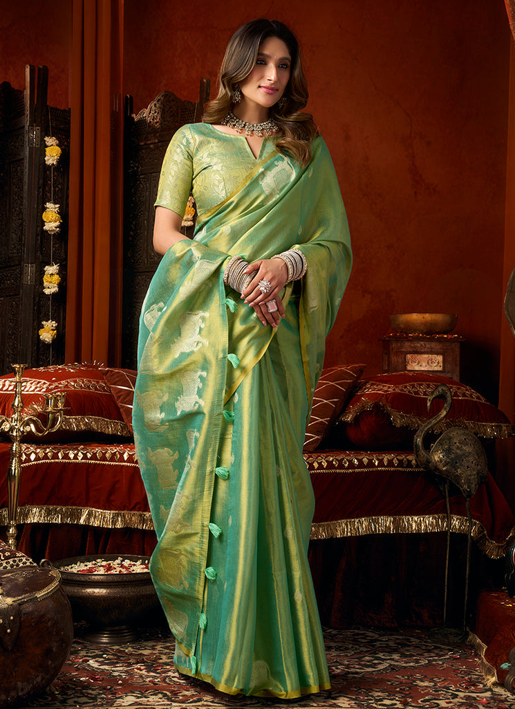 Buy Brocade Saree In USA