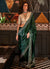 Green And Beige Silk Saree