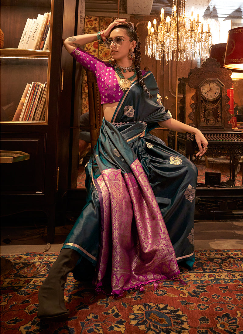 Buy Satin Silk Saree