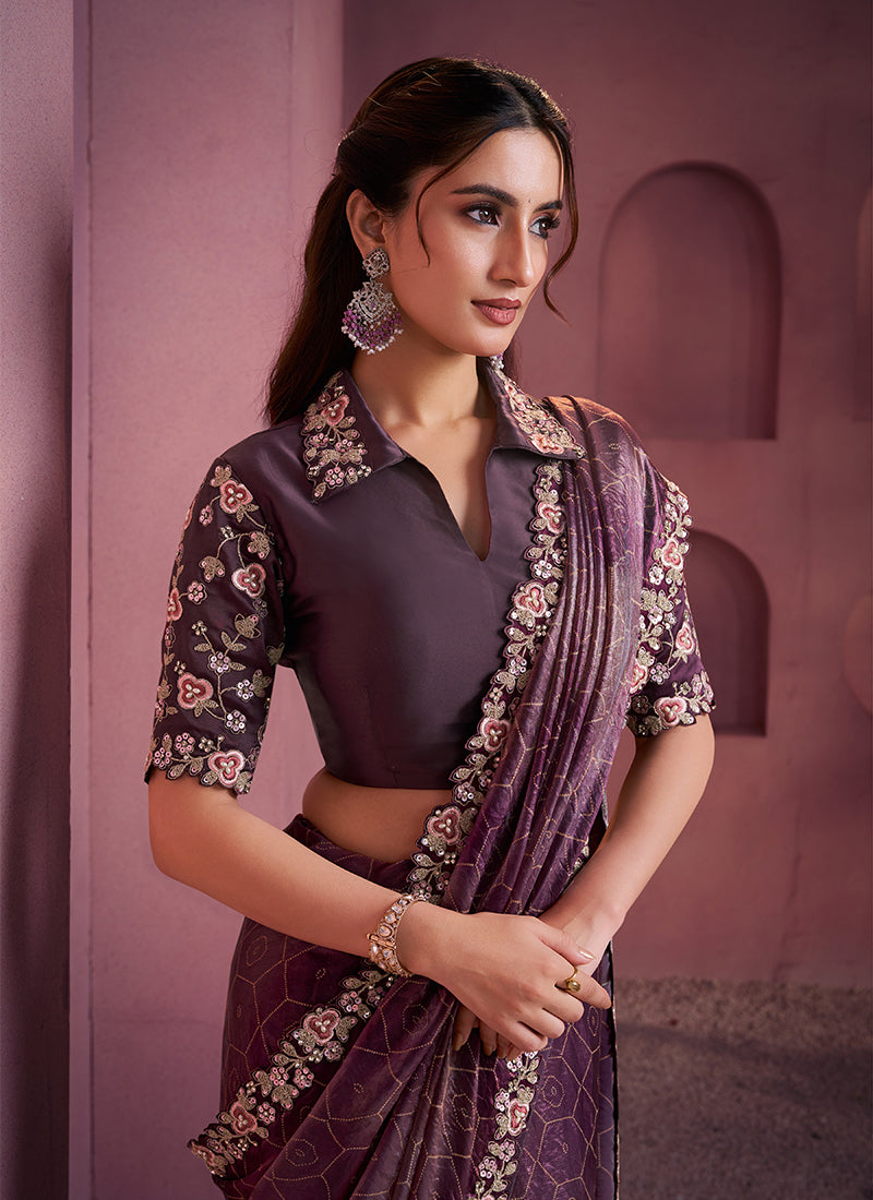 Buy Satin Silk Saree 