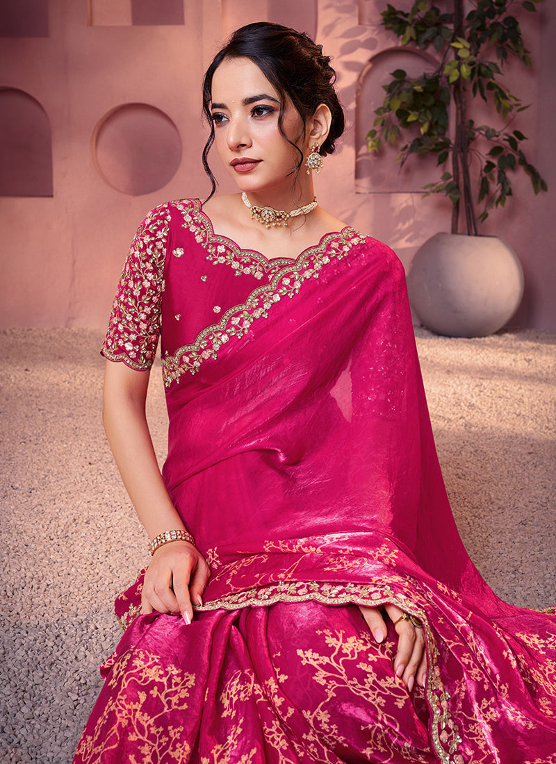 Buy Satin Silk Saree 