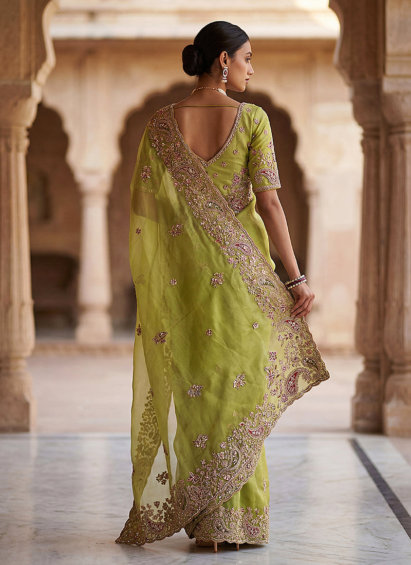 Buy Partywear Saree In USA