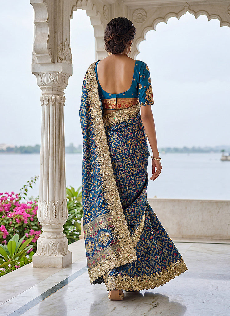 Buy Heavy Wedding Saree