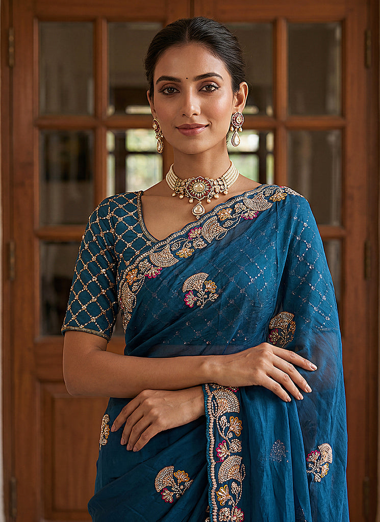 Buy Chiffon Saree In UK