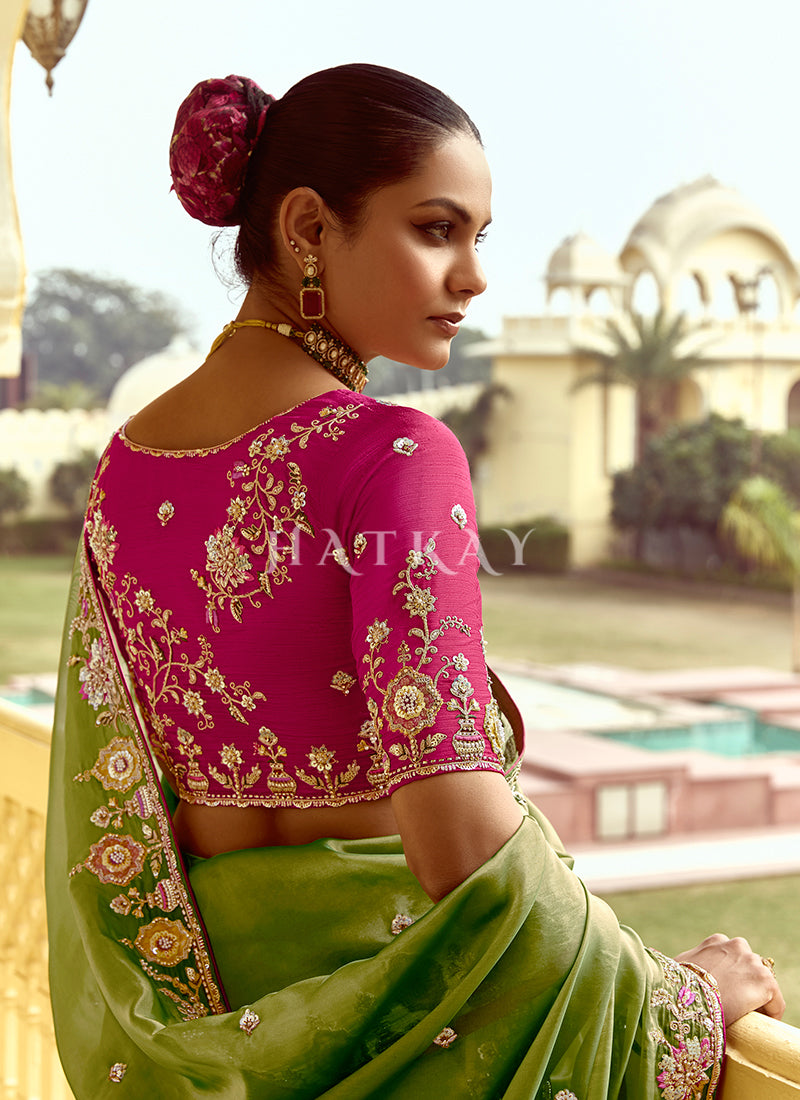 Buy Wedding Silk Saree In USA