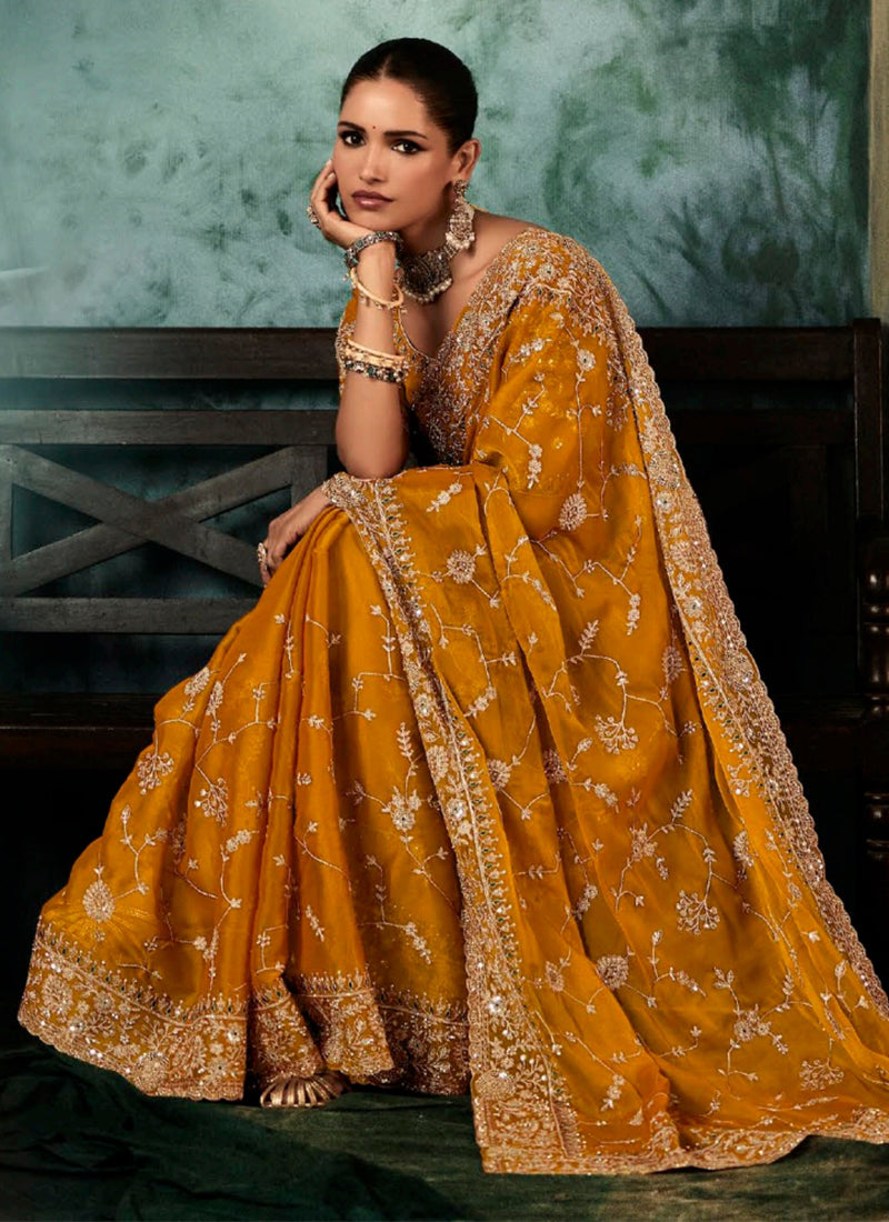 Buy Engagement Saree