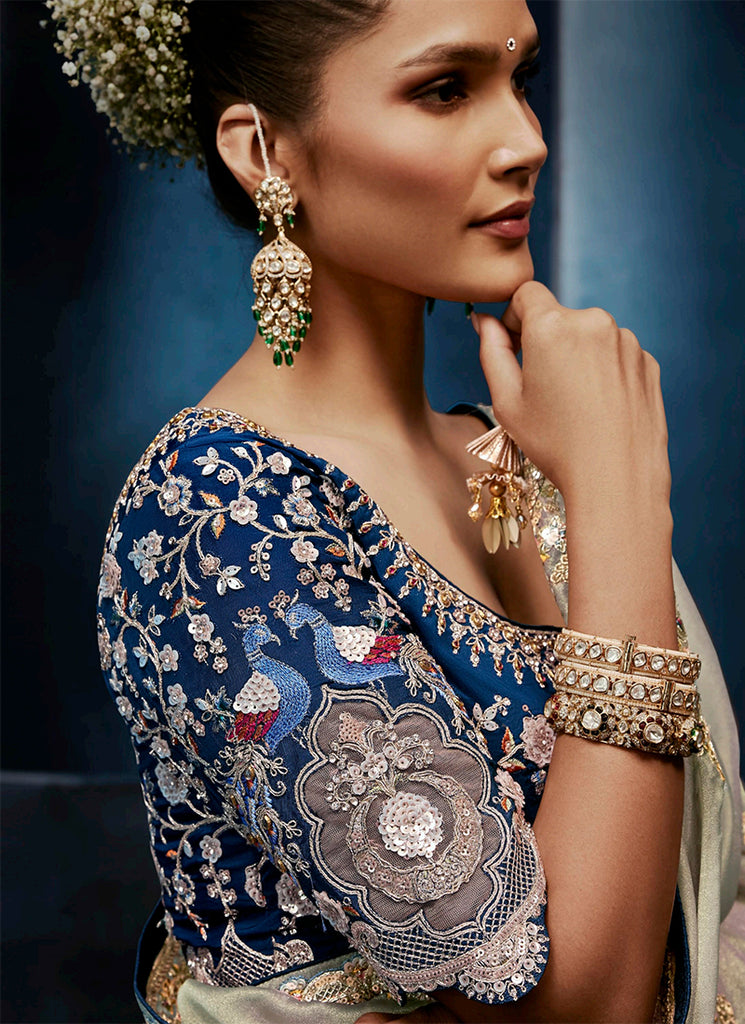 Buy Tissue Silk Saree In Uk