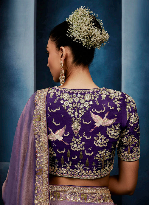 Buy Tissue Silk Saree In USA