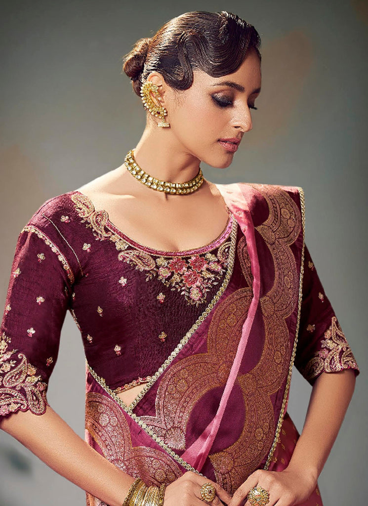 Buy Satin Silk Saree In Uk