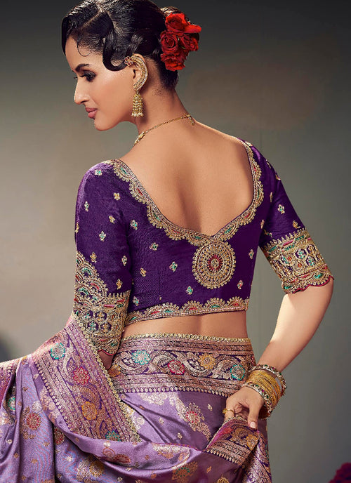 Buy Satin Silk Saree In USA
