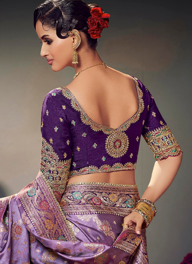 Buy Satin Silk Saree In USA