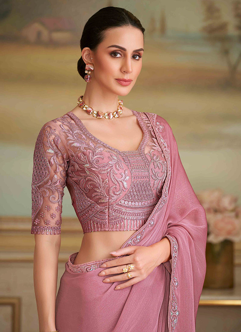 Buy Embroidered Saree
