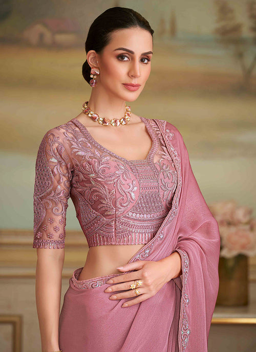 Buy Embroidered Saree