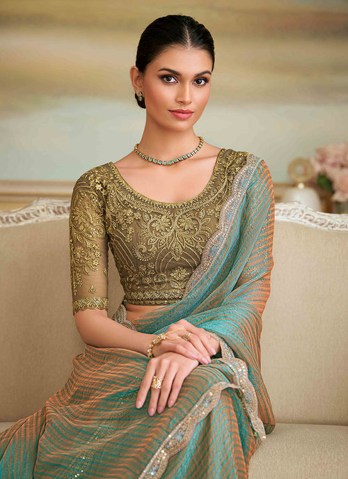 Buy Embroidered Saree