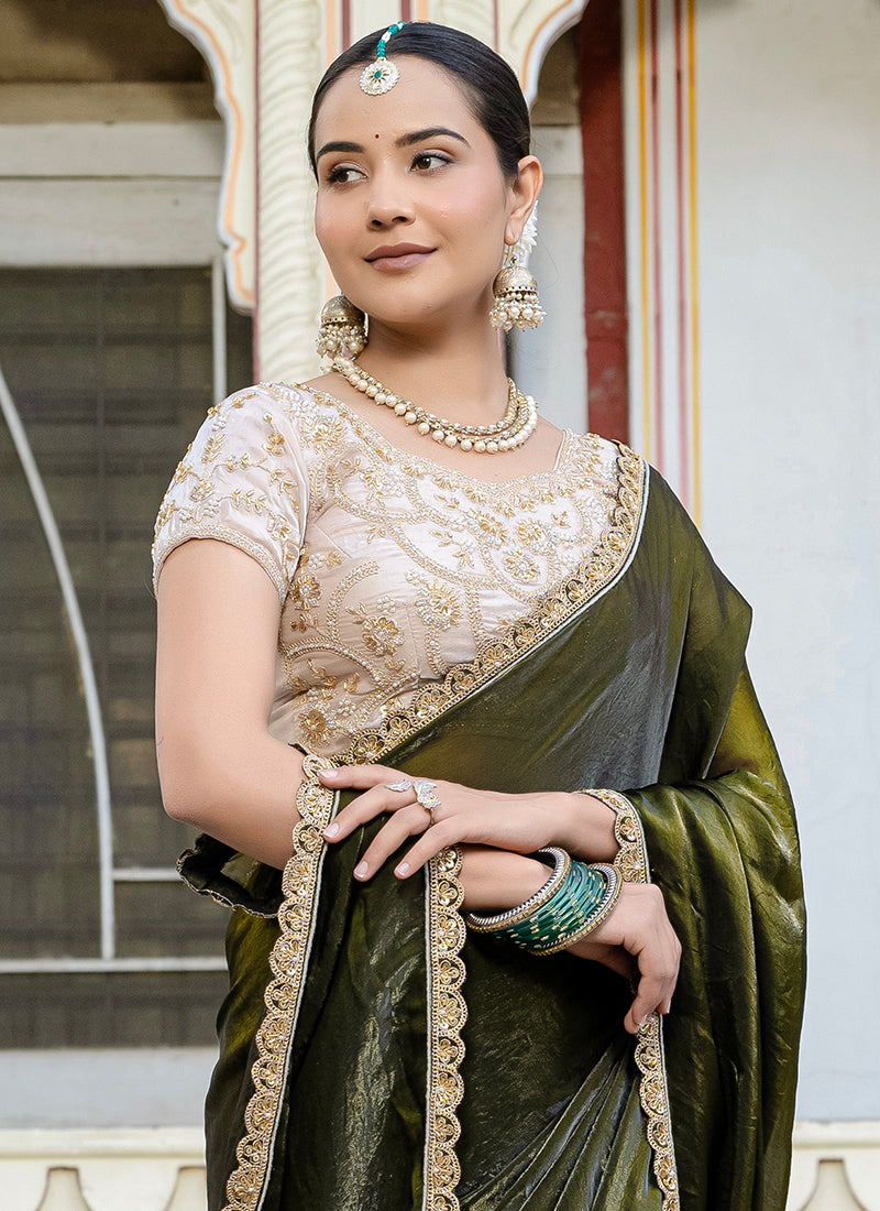 Buy Saree For Mehendi Function