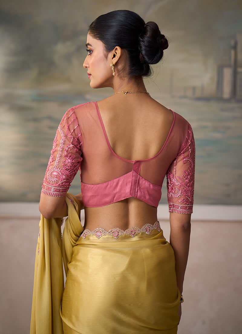 Buy Haldi Saree In USA