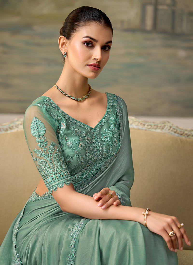 Buy Mehendi Sarees