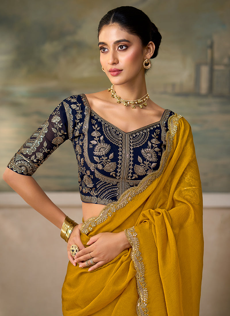 Buy Haldi Saree Online