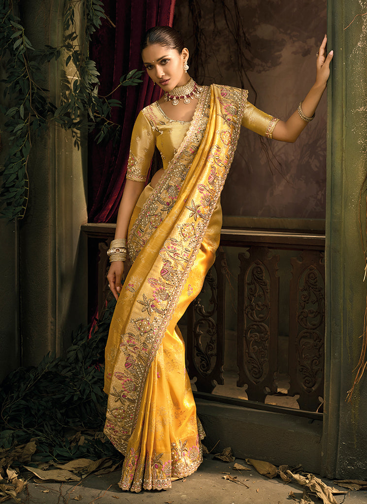 Buy Wedding Silk Saree In Canada