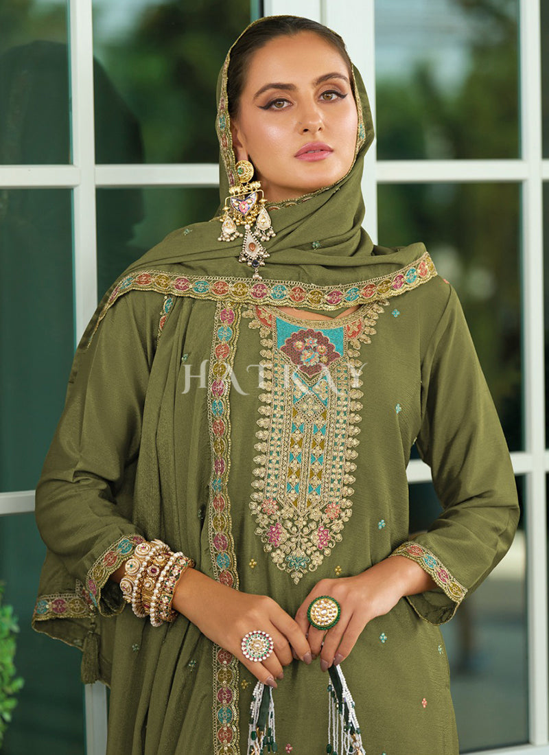 Buy Sharara Style Suit