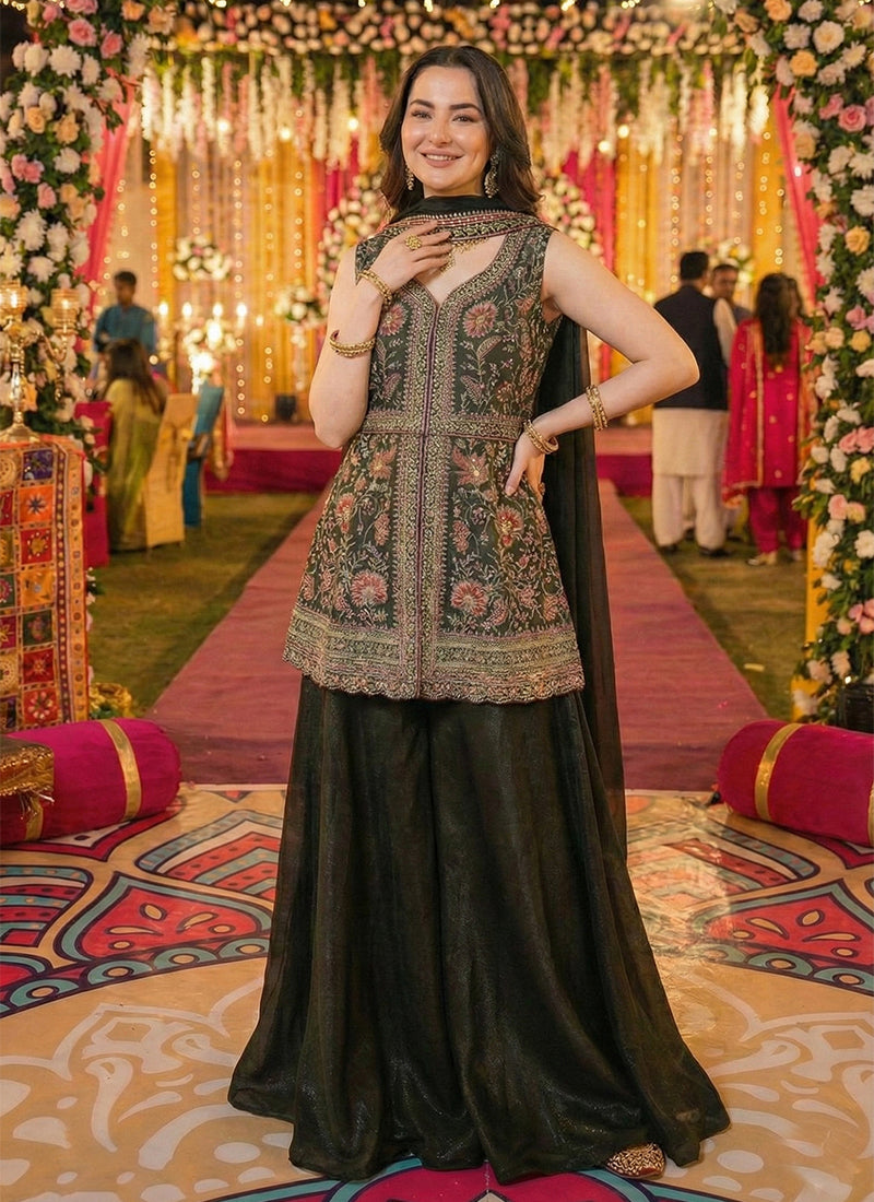 Buy Peplum Palazzo Suit In USA