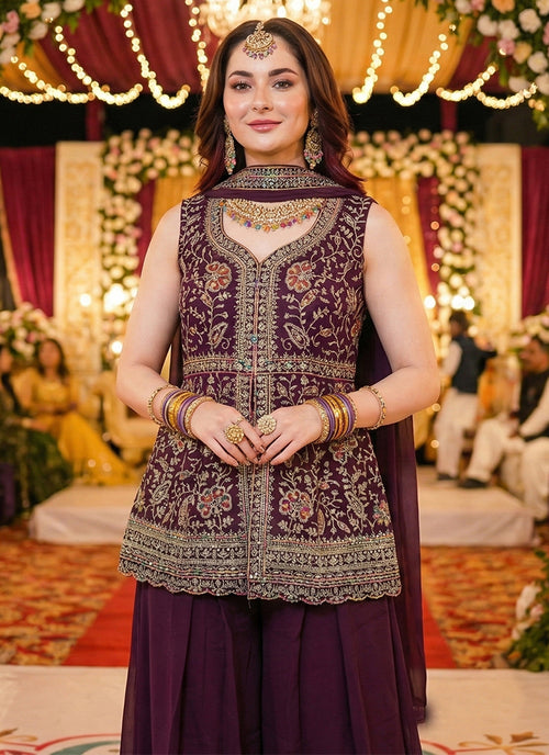 Buy Peplum Palazzo Suit In UK