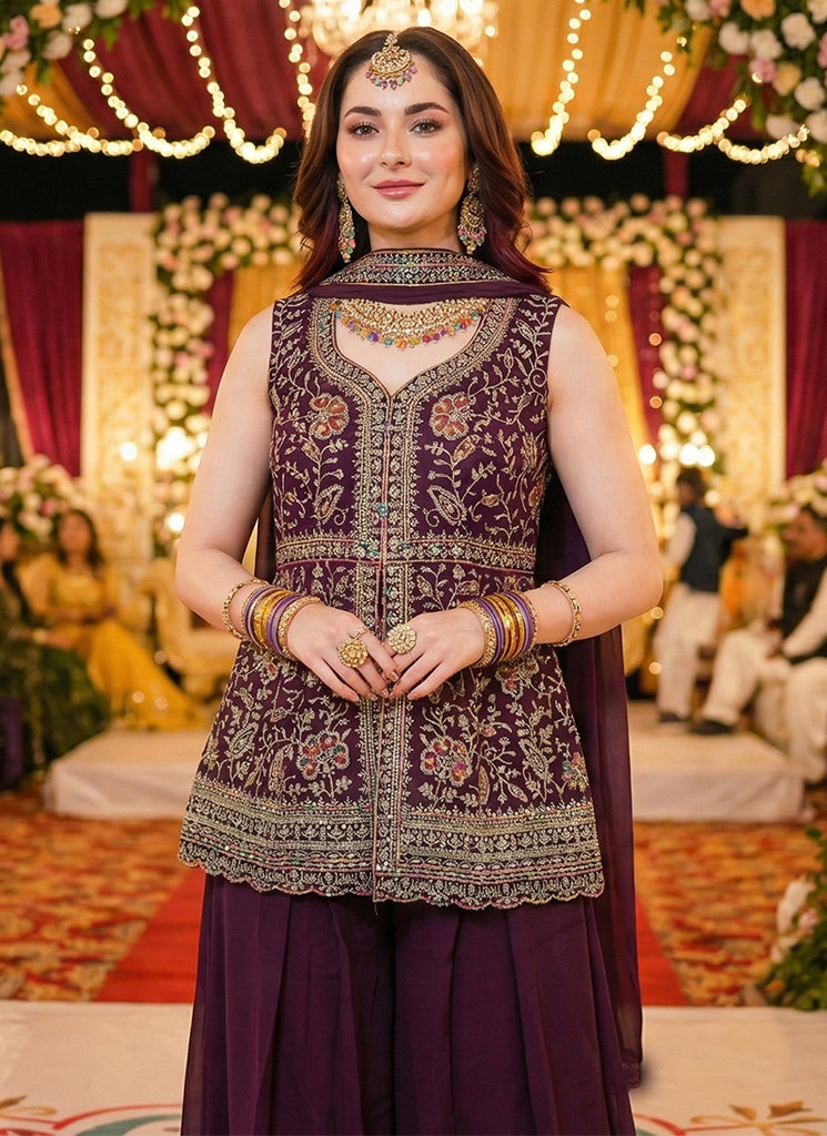 Buy Peplum Palazzo Suit In UK