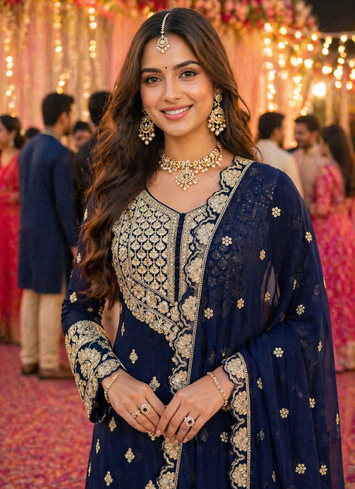 Buy Sharara Style Suit