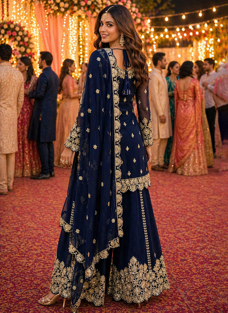 Buy Sharara Style Suit In USA