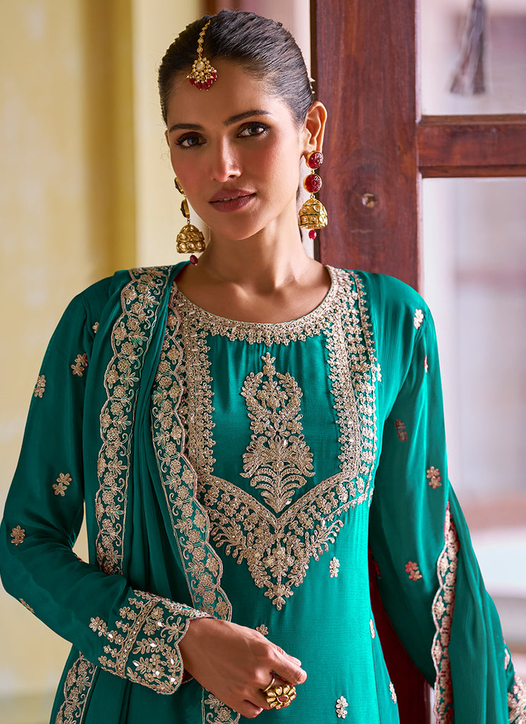 Buy Anarkali Pant Suit