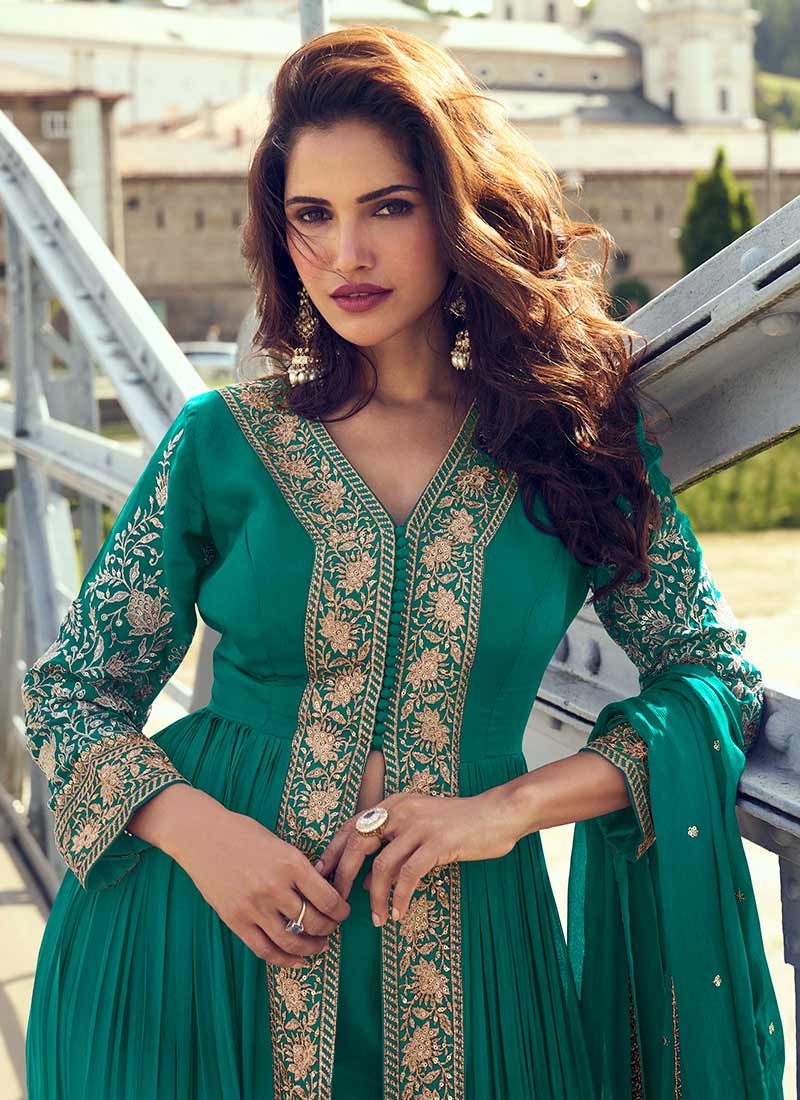 Buy Anarkali Pant Suit