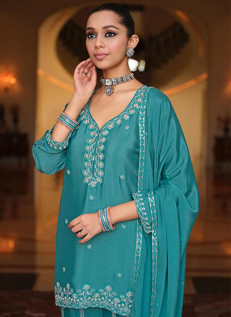 Buy Palazzo Style Suit