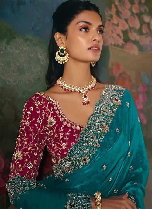 Buy Party Wear Saree In Uk