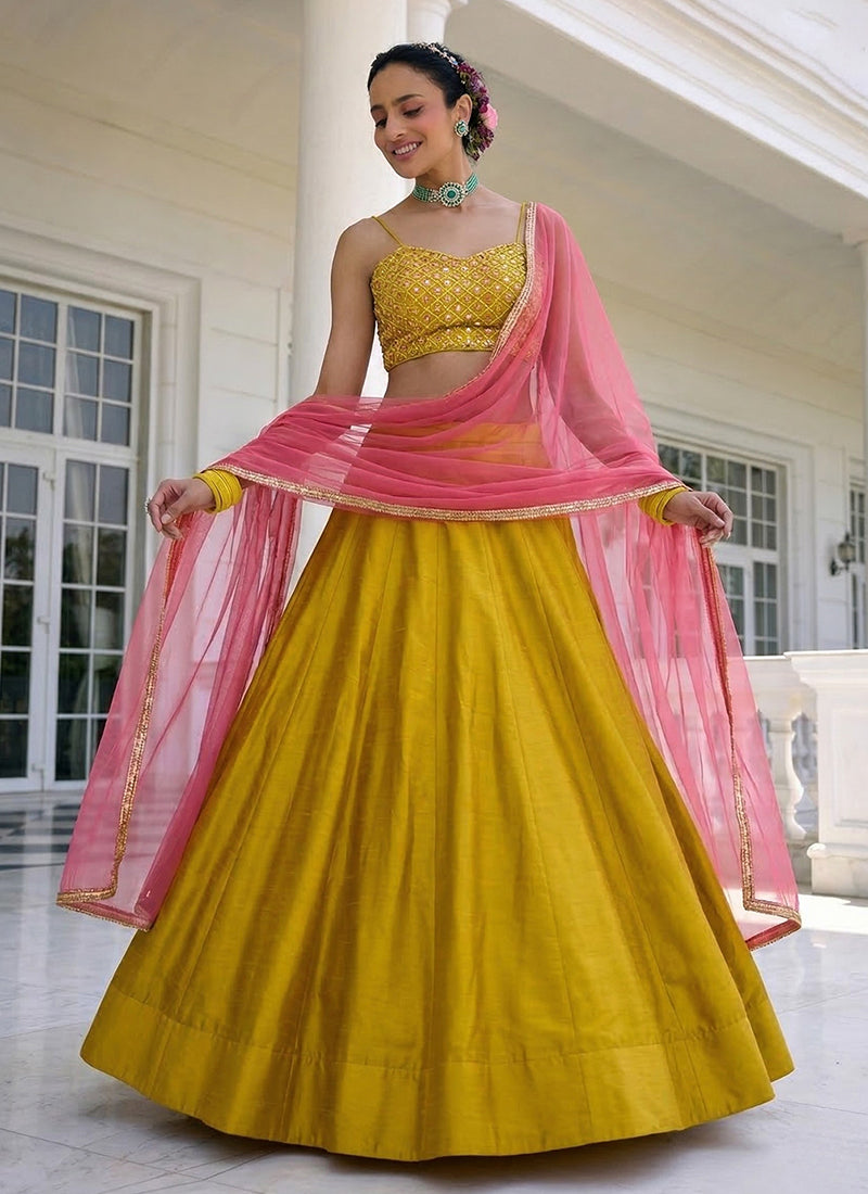 Buy Silk Lehenga 