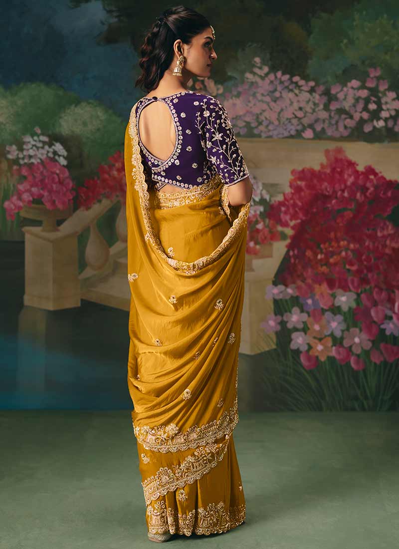 Buy Party Wear Saree In Canada