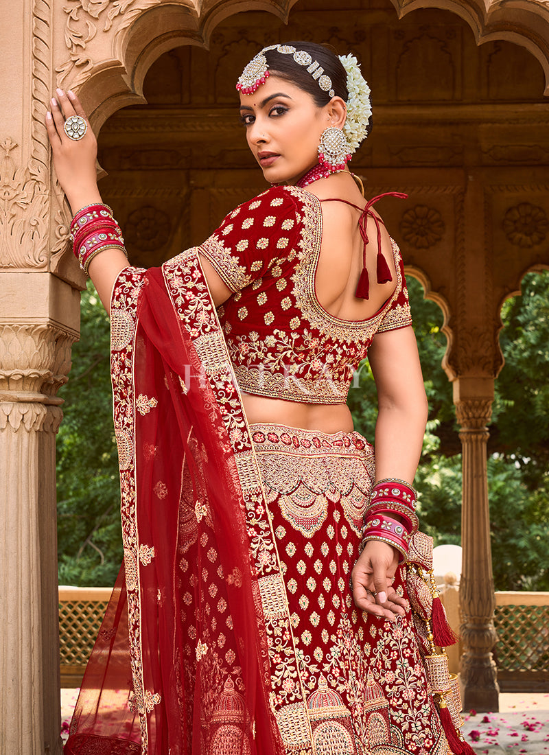 Shop Wedding Lehenga In USA, UK, Canada, Germany, Mauritius, Singapore With Free Shipping Worldwide.