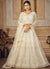 Off White Embroidery Designer Wedding Lehenga Choli