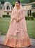 Buy Lehenga Choli - Soft Pink Multi Embroidery Traditional Lehenga Choli